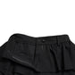 Dolce & Gabbana Elegant High Waist Ruffled Black Pants