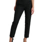 Dolce & Gabbana High Waist Tapered Elegance Pants