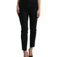 Dolce & Gabbana Elegant High Waist Tapered Wool Pants