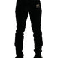 Dolce & Gabbana Elegant Black Skinny Denim Jeans