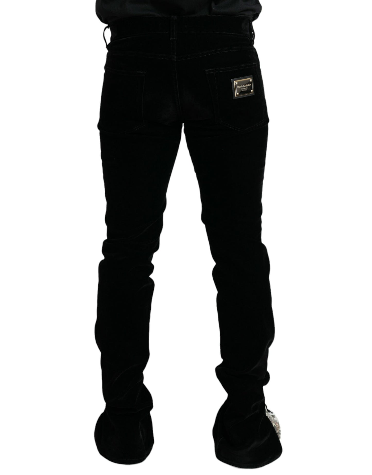 Dolce & Gabbana Elegant Black Skinny Denim Jeans