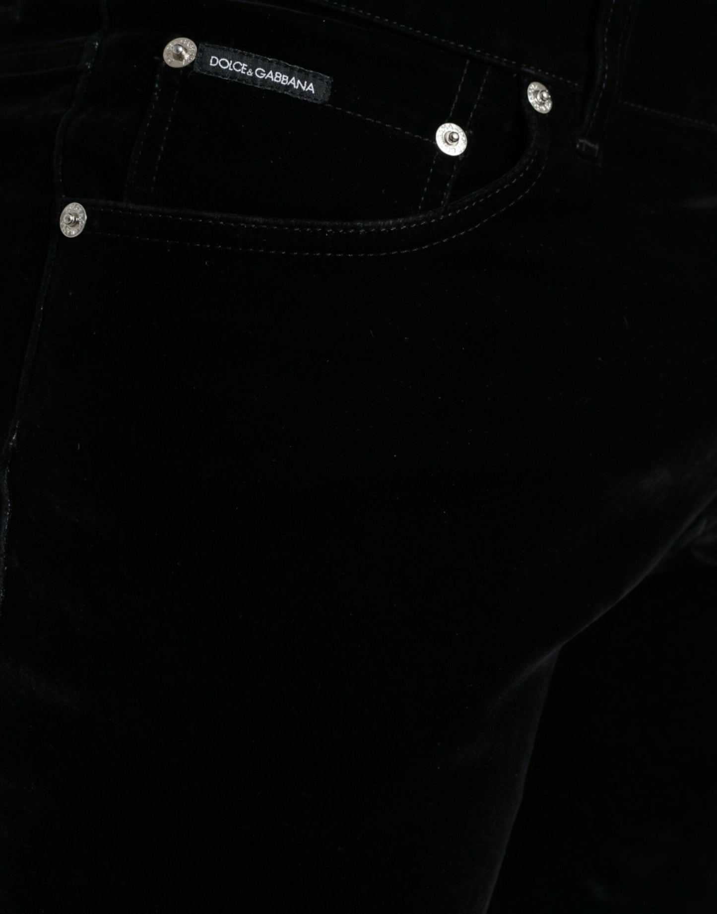 Dolce & Gabbana Elegant Black Skinny Denim Jeans