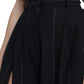 Dolce & Gabbana High Waist Wide Leg Pants with Slit