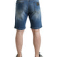 Dolce & Gabbana Exquisite Italian Designer Denim Bermuda Shorts