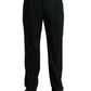 Dolce & Gabbana Elegant Black Wool Dress Pants