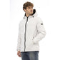 Baldinini Trend White Polyester Men Jacket