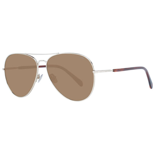 Fossil Gold Men Sunglasses