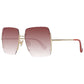 Max Mara Gold Women Sunglasses