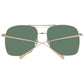 Scotch & Soda Gold Women Sunglasses