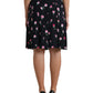 Dolce & Gabbana Elegant Floral A-Line Knee-Length Skirt