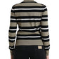 Dolce & Gabbana Multicolor Striped Wool Turtleneck Sweater