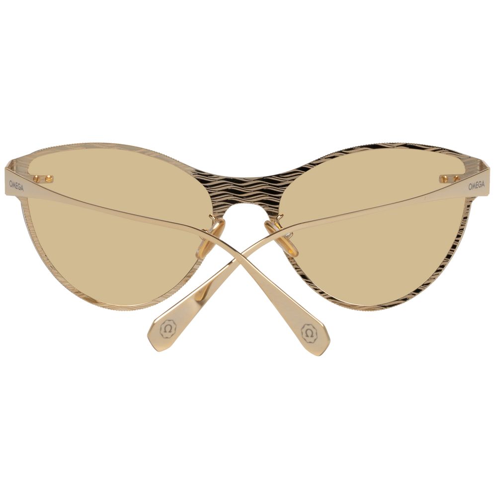 Omega Gold Women Sunglasses