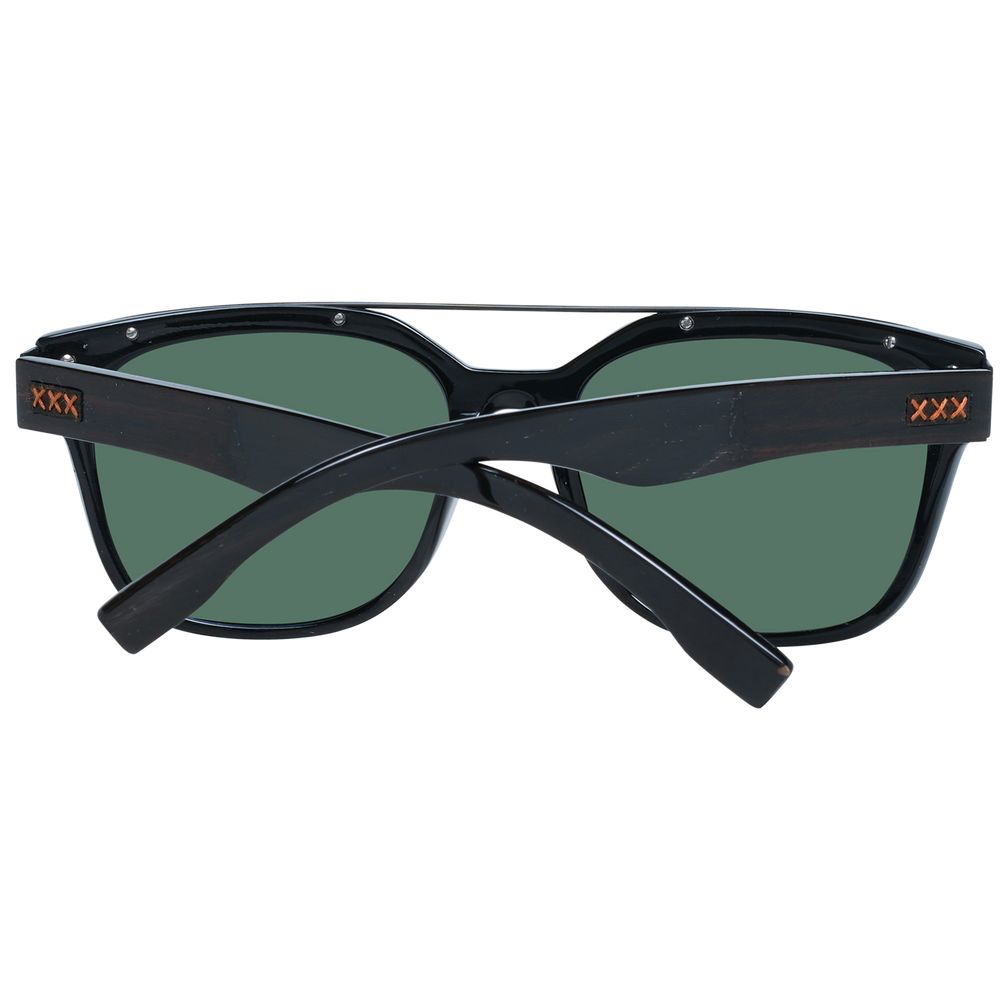 Zegna Couture Black Men Sunglasses