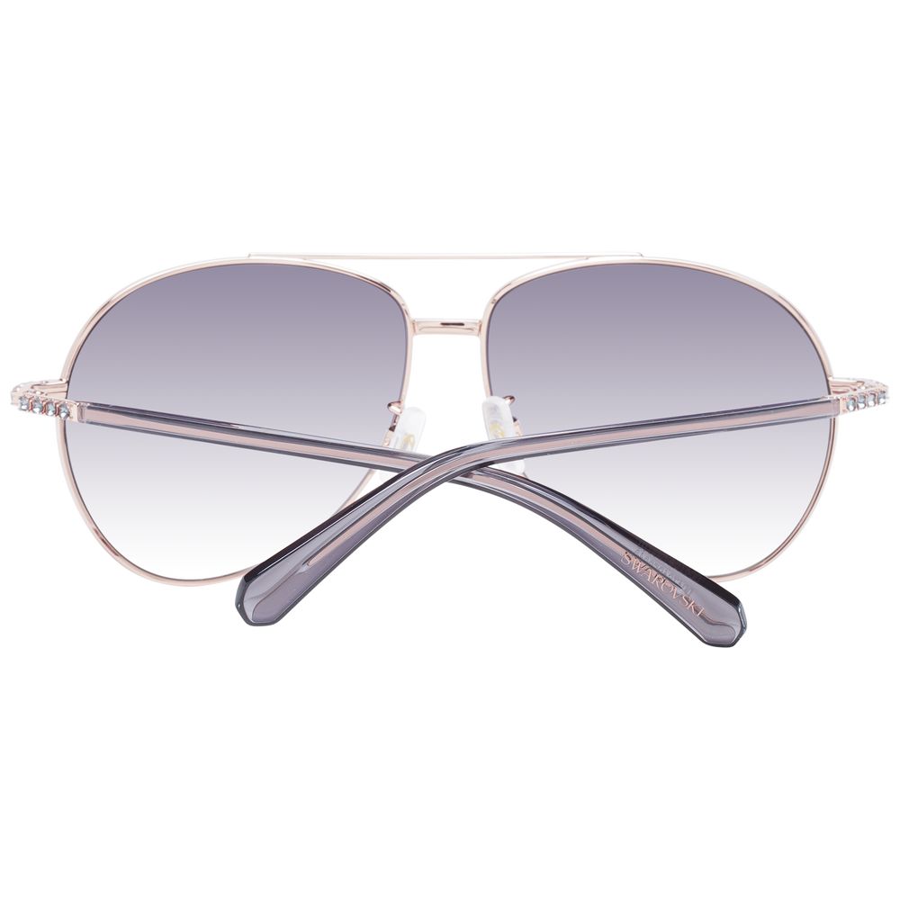 Swarovski Rose Gold Women Sunglasses