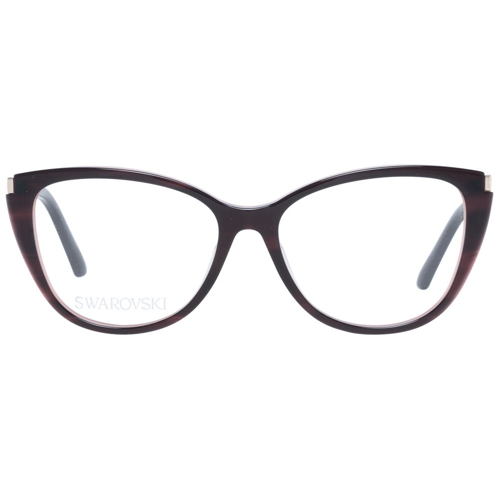 Swarovski Burgundy Women Optical Frames