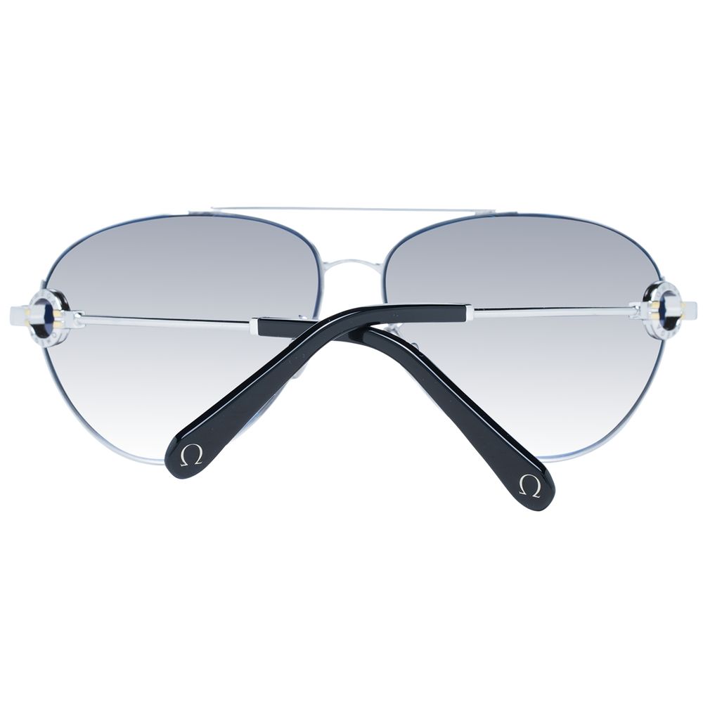 Omega Silver Women Sunglasses