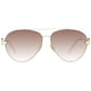 Omega Gold Women Sunglasses