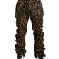 Dolce & Gabbana Chic Leopard Print Jogger Pants