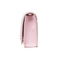 Love Moschino Chic Pink Faux Leather Crossbody Bag with Gold Accents