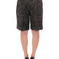 Dolce & Gabbana Elegant Gray Alpaca Blend Shorts