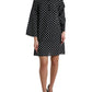 Dolce & Gabbana Elegant Polka Dot Shift Mini Dress