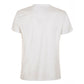 Fred Mello Classic White Cotton Crewneck Tee with Pocket