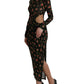 Dolce & Gabbana Elegant Floral Sheath Dress