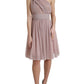 Dolce & Gabbana Elegant Asymmetrical Pink Tulle Dress