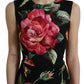 Dolce & Gabbana Elegant Floral Sheath Midi Dress