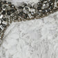 Dolce & Gabbana Elegant White Shift Dress with Crystal Embellishment