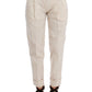 Ermanno Scervino Chic Beige Chino Pants - Elegance Redefined