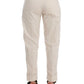 Ermanno Scervino Chic Beige Chino Pants - Elegance Redefined