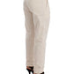 Ermanno Scervino Chic Beige Chino Pants - Elegance Redefined