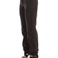 Ermanno Scervino Chic Brown Cotton Dress Pants