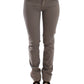 Ermanno Scervino Chic Taupe Skinny Jeans for Elevated Style