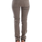 Ermanno Scervino Chic Taupe Skinny Jeans for Elevated Style