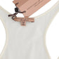 Ermanno Scervino Sophisticated White Cotton Tank Top