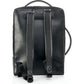 Baldinini Trend Elegant Black Calfskin Men's Backpack