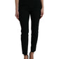 Dolce & Gabbana Elegant High Waist Tapered Wool Pants