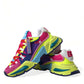 Dolce & Gabbana Air Master Multicolored Lace-Up Sneakers