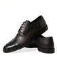 Dolce & Gabbana Elegant Brown Formal Derby Dress Shoes