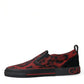 Dolce & Gabbana Elegant Leopard Loafers Sneakers Fusion