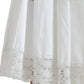 Dolce & Gabbana Elegant White A-line Midi Corset Dress