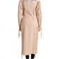 Dolce & Gabbana Elegant Beige Single-Breasted Trench Coat