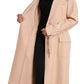 Dolce & Gabbana Elegant Beige Single-Breasted Trench Coat