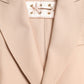 Dolce & Gabbana Elegant Beige Single-Breasted Trench Coat