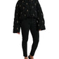 Dolce & Gabbana Elegant Quilted Jacket with Pearl Embellishment