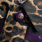 Dolce & Gabbana Exquisite Jacquard Trench With Tiger Motif