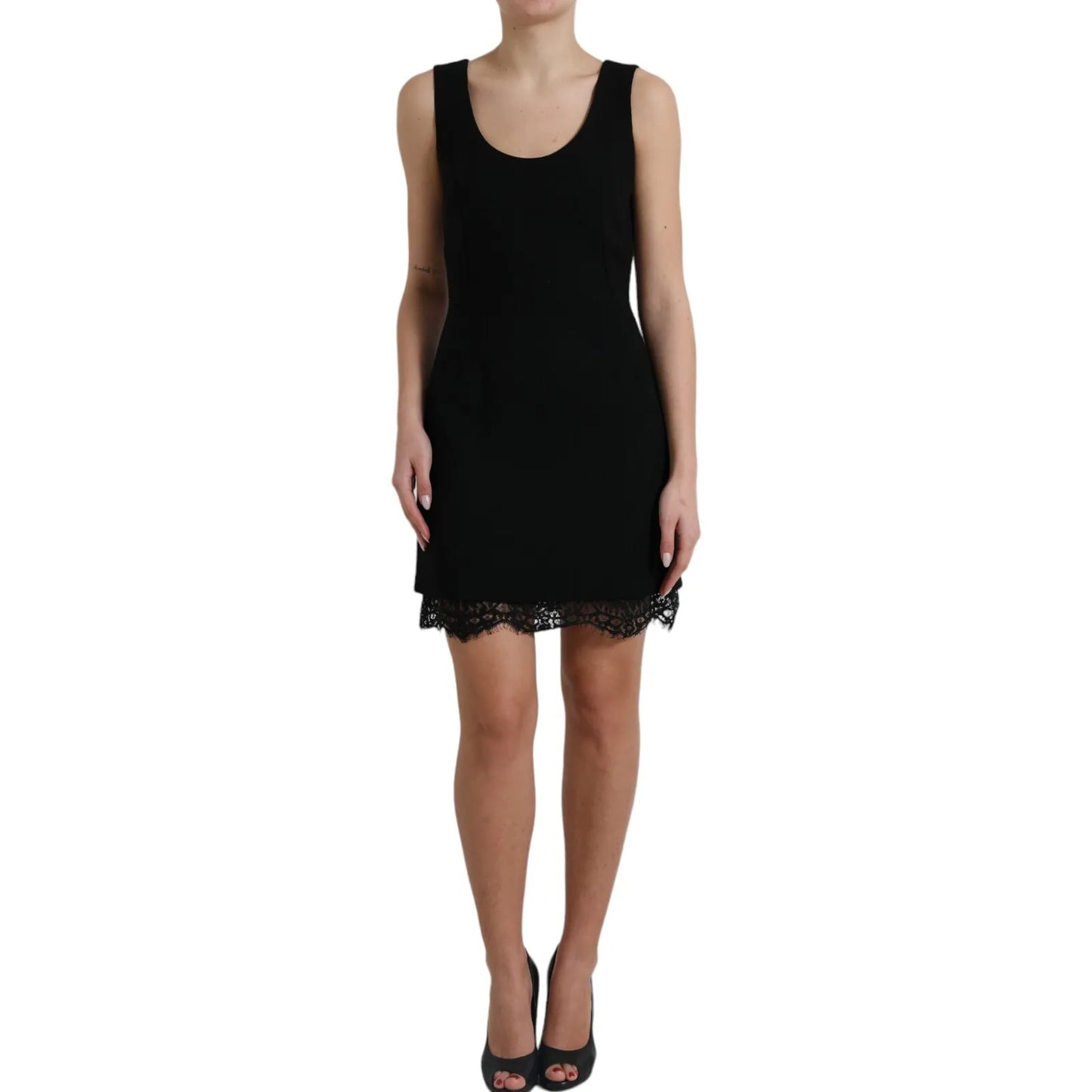 Dolce & Gabbana Elegant Sleeveless A-Line Mini Dress