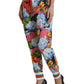 Dolce & Gabbana Floral High-Rise Drawstring Jogger Pants